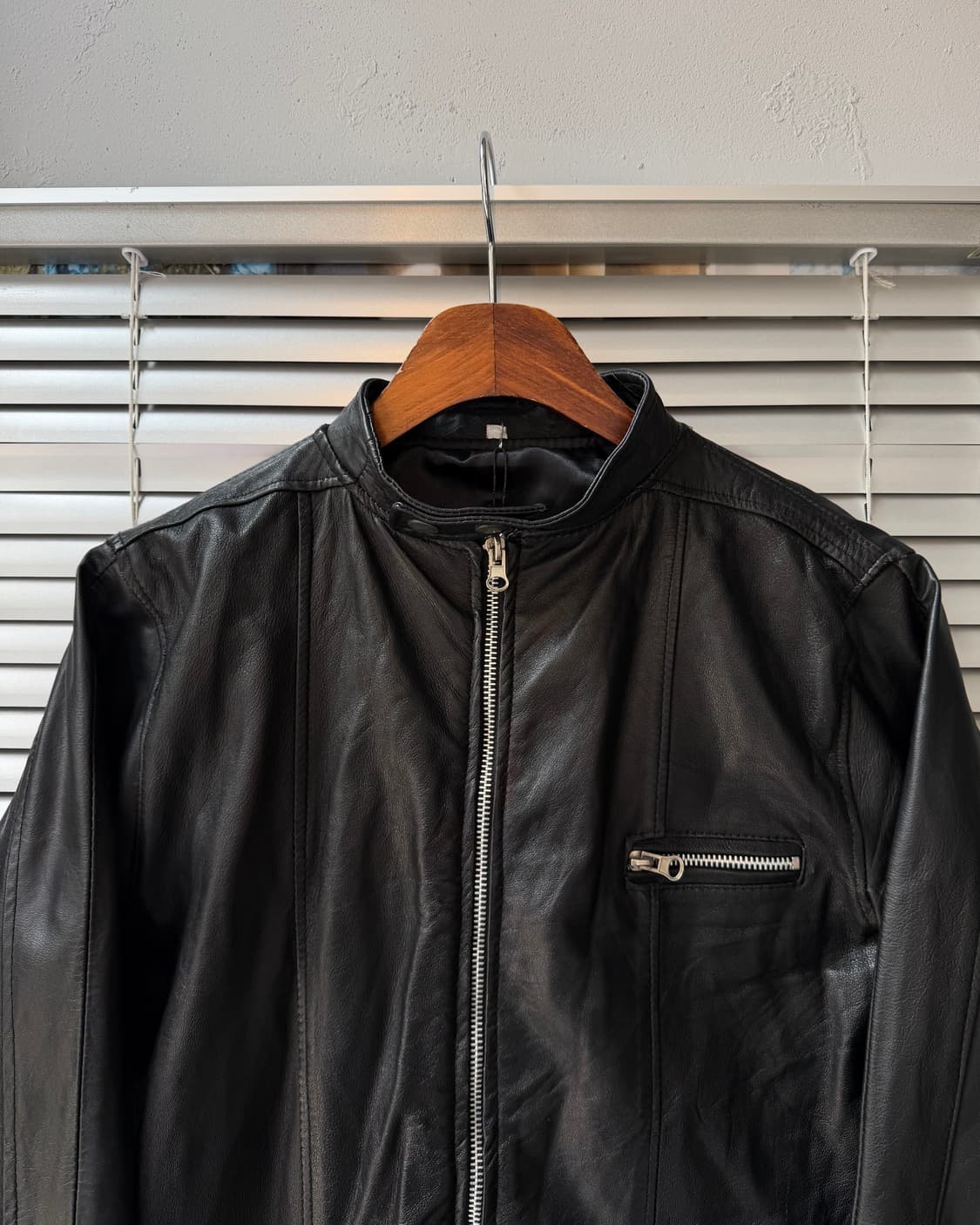 Vintage lambskin leather jacket 상품이미지3