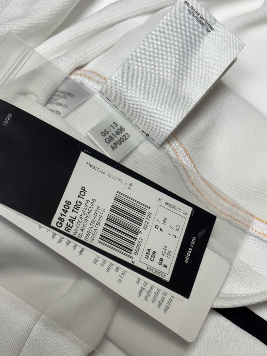 13-14 레알마드리드 트레이닝탑 상품이미지5