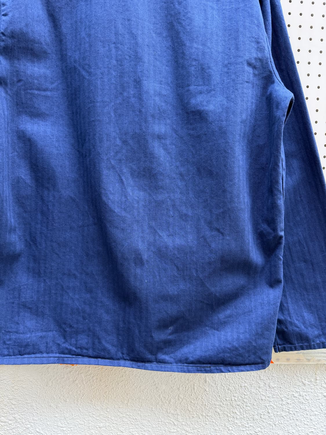 WASHED BLUE HBT OLD VINTAGE 헤링본 프렌치워크자켓 상품이미지10