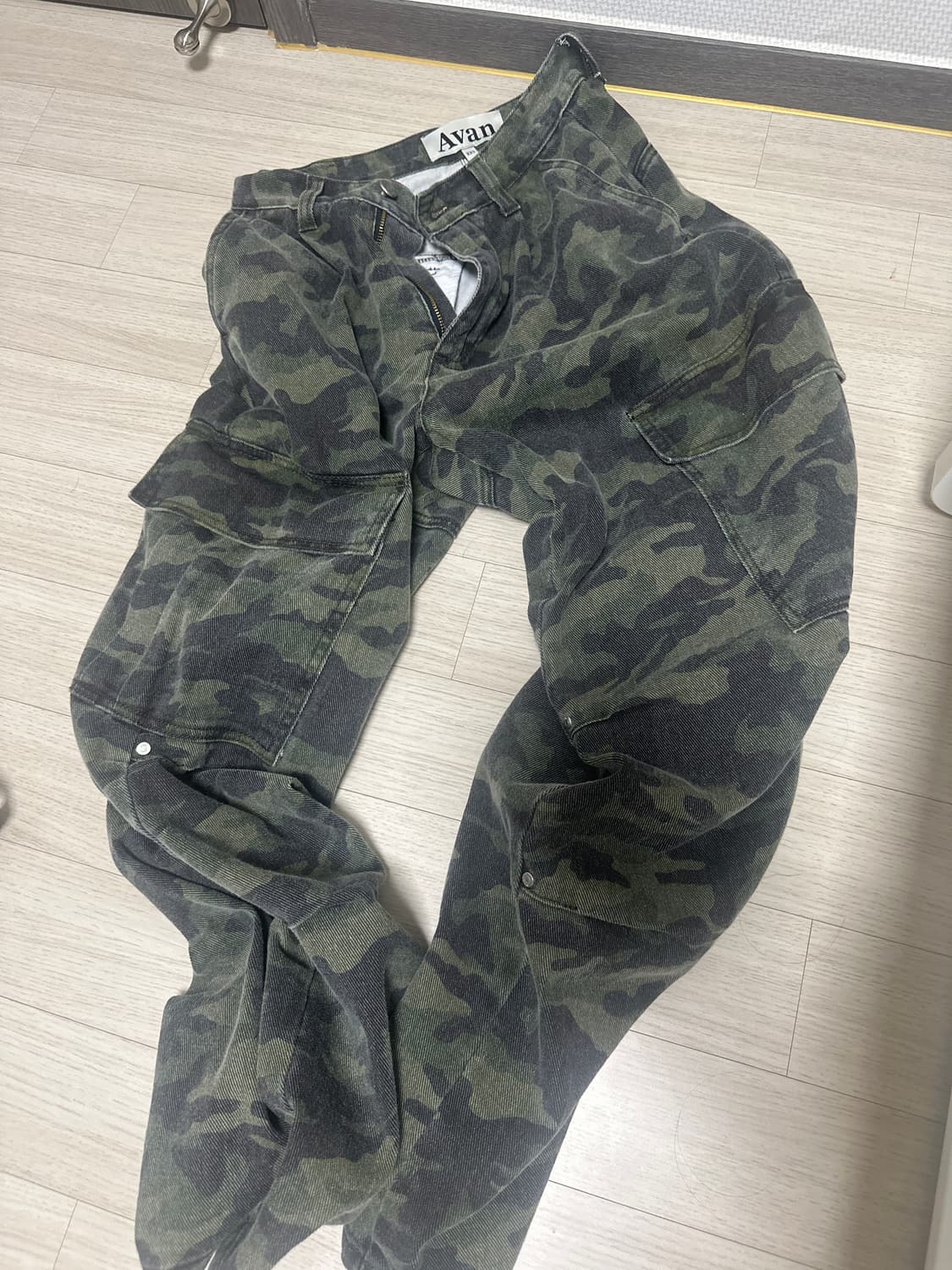 Avan 카모폴라쥬 카고팬츠 상품이미지1