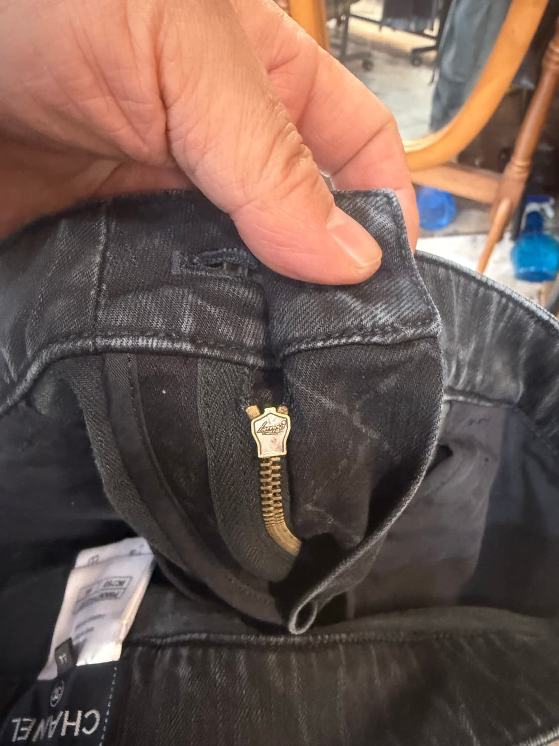 44/32 정품 샤넬 블랙 스키니진 팝니다 상품이미지7