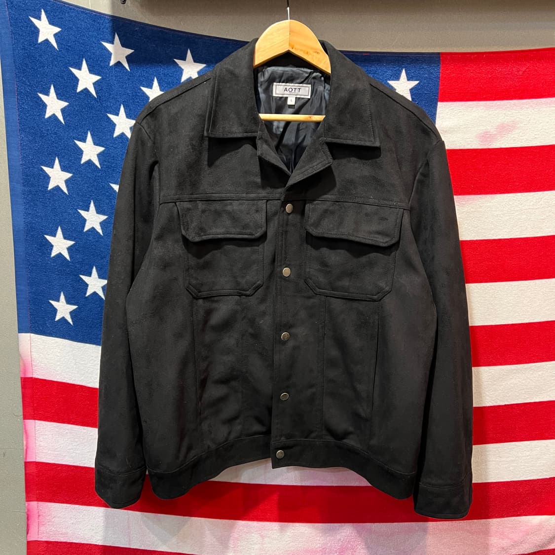 AOTT 언아웃핏 스웨이드 자켓 상품이미지1