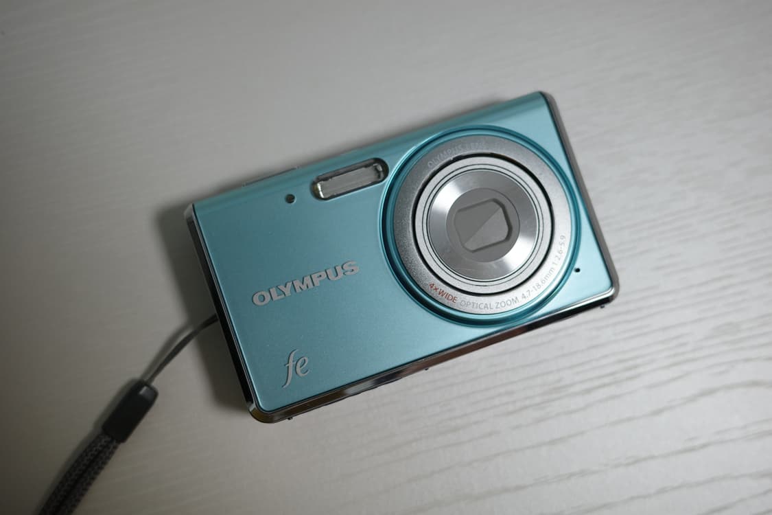 (풀박스) 올림푸스 카메디아 OLYMPUS FE-4020 디카 블루 상품이미지1