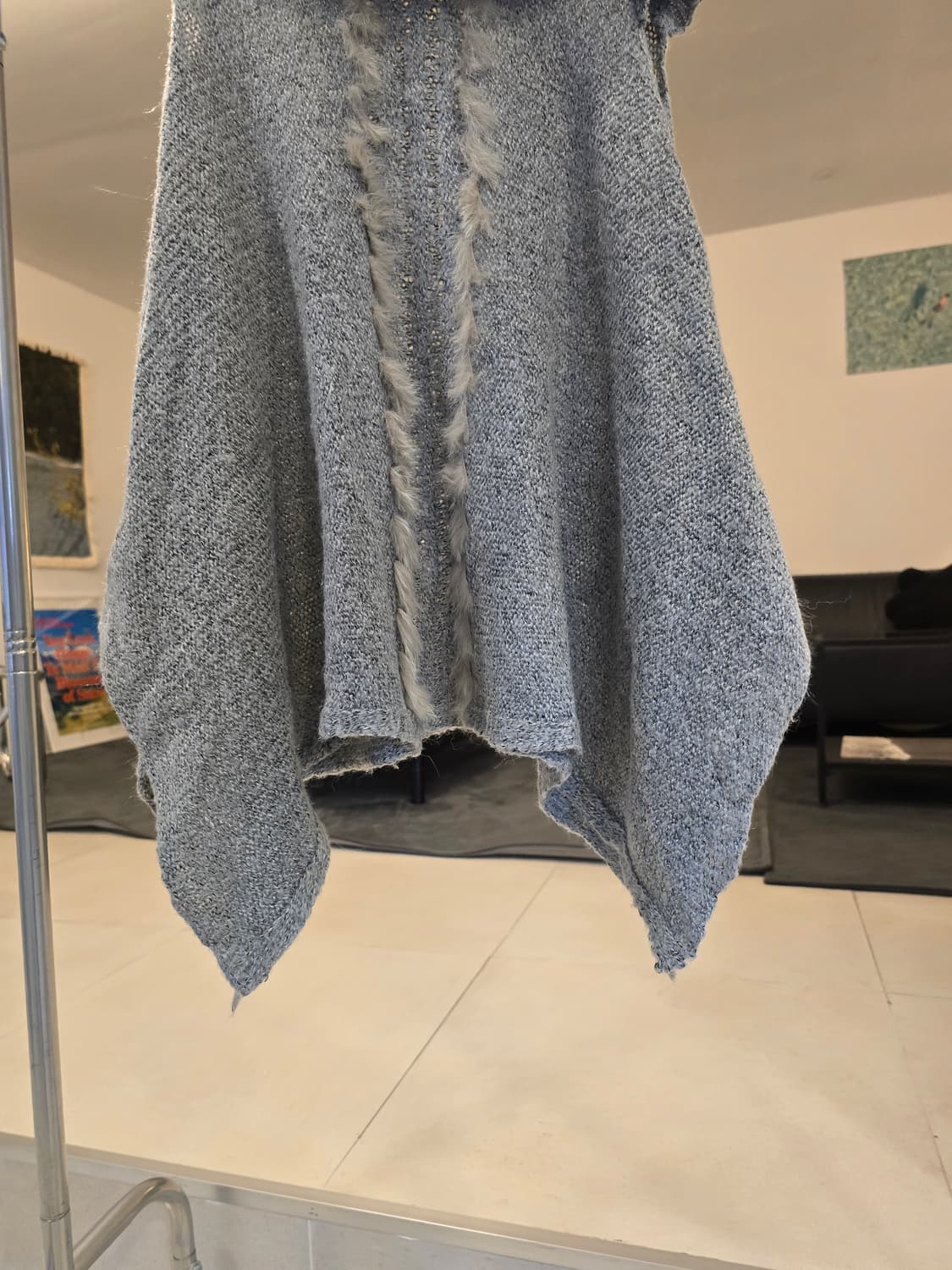 숄더 니트 조끼 상품이미지2