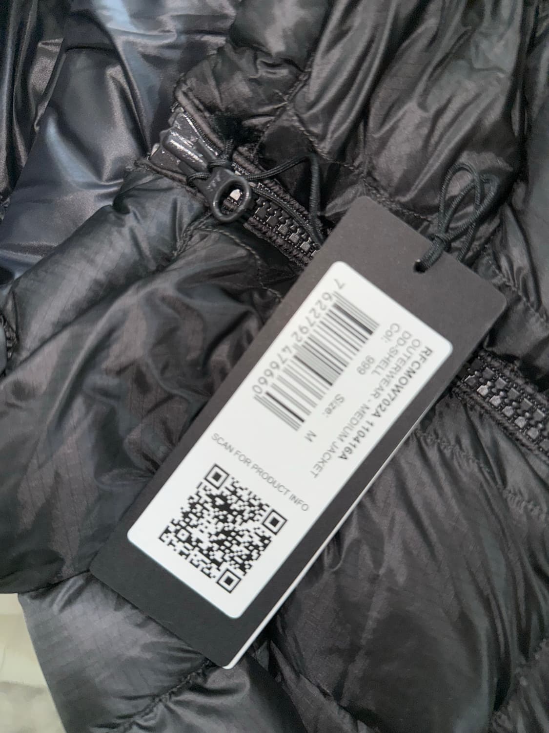 [M]C.P. 컴퍼니 D.D. 쉘 후드 다운 자켓 블랙 25FW 새상품 상품이미지4