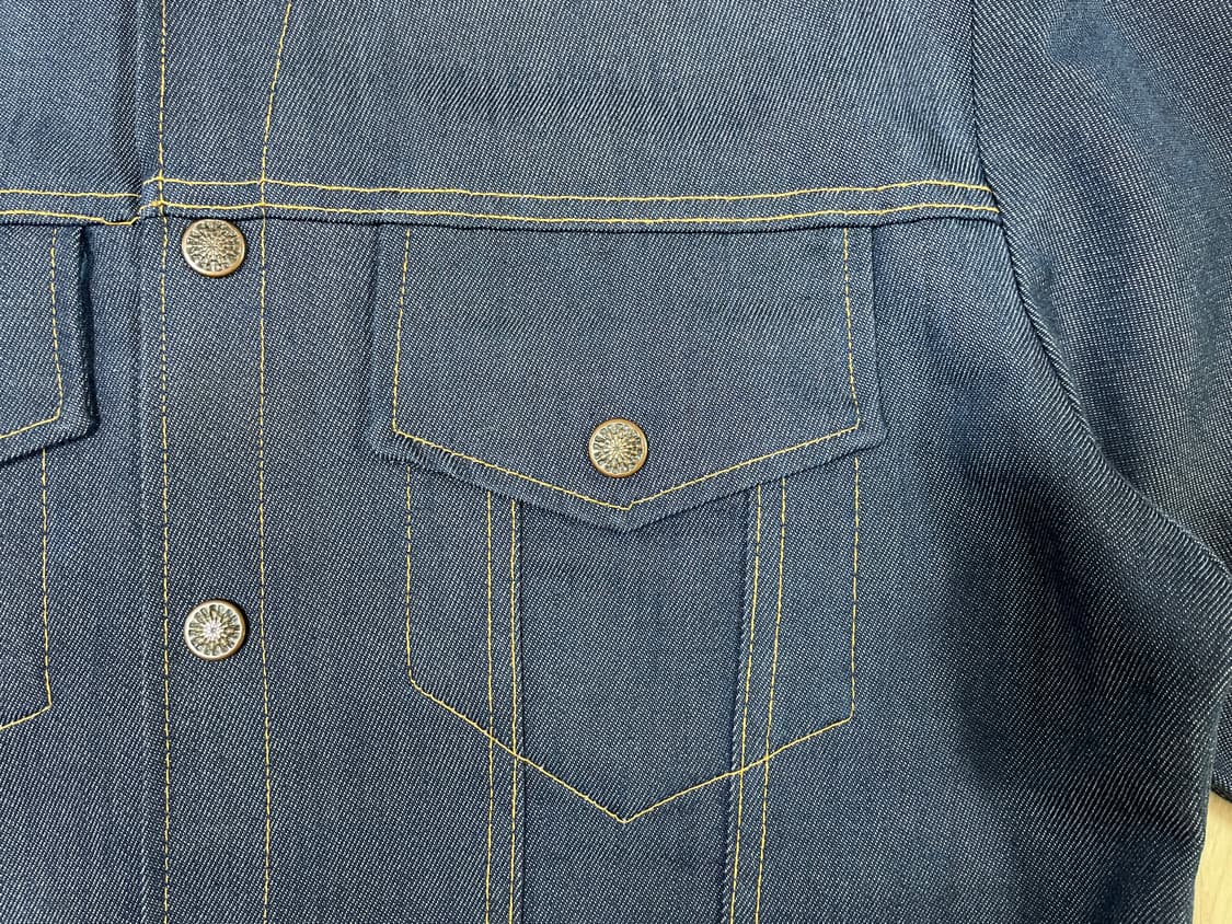 95~100) 70's 시어스 킹스로드 3rd 데님자켓 상품이미지5