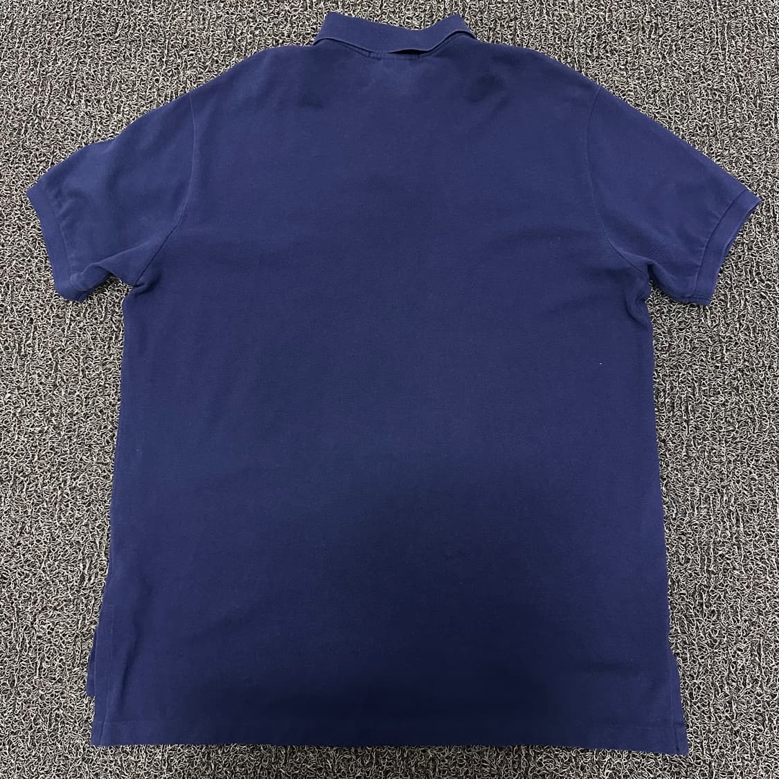 POLO 폴로 랄프로렌 카라티 반팔티셔츠 네이비 커스텀핏 L 상품이미지5