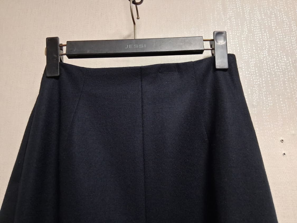 일본빈티지 IENA 네이비 순모모직 롱스커트 25  일본산
 상품이미지5