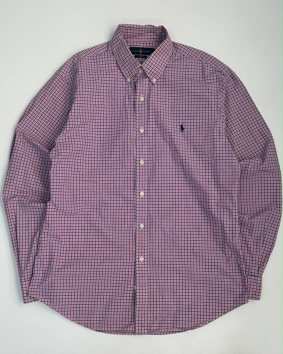 [L] 폴로 랄프로렌 슬림핏 체크 셔츠 상품이미지1