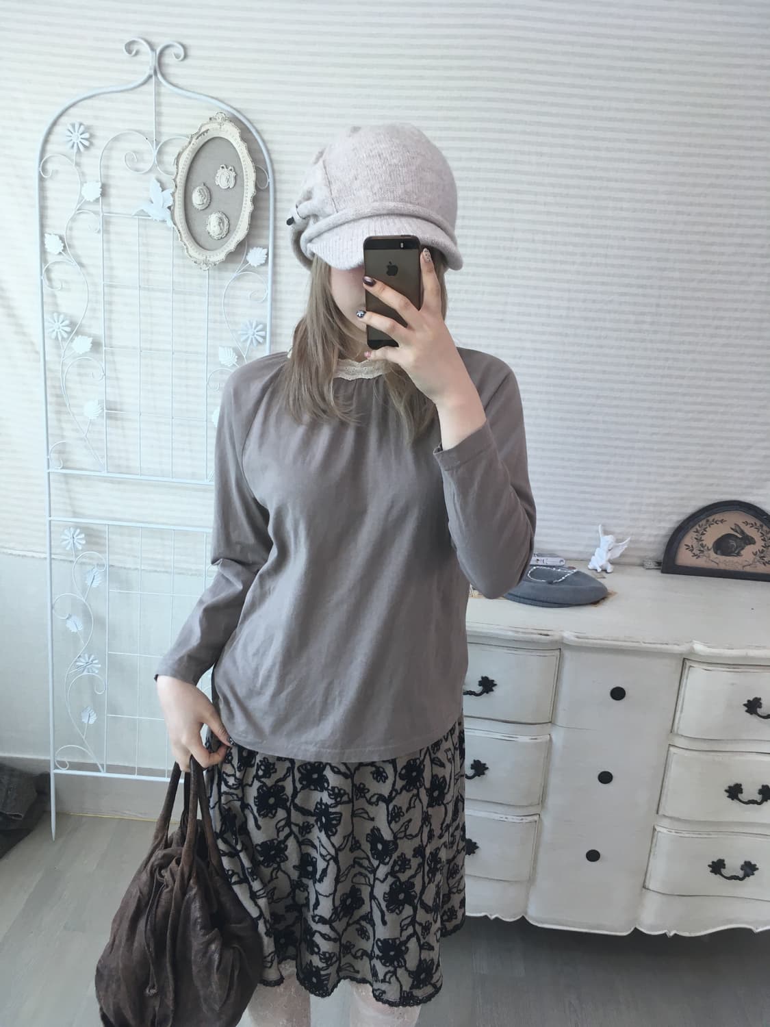 사만사모스투 코코아 모리 레이스 티셔츠 상품이미지1