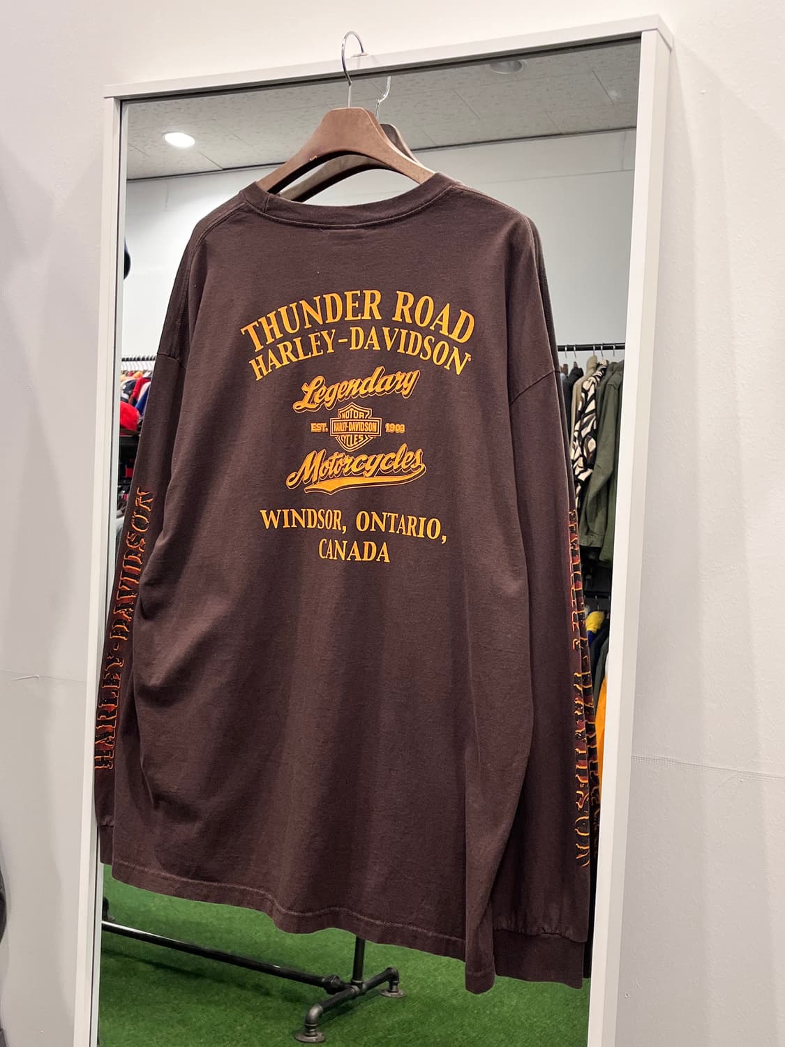 Harley-Davidson EAGLE 프린팅 롱슬리브 상품이미지5