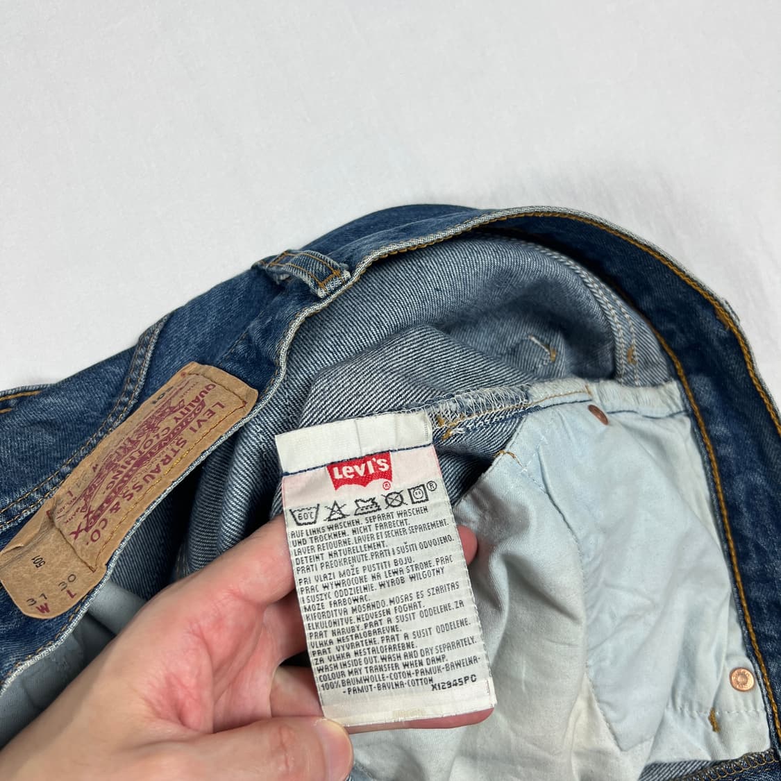 90‘s 리바이스 levis 501 데님팬츠 청바지 상품이미지9
