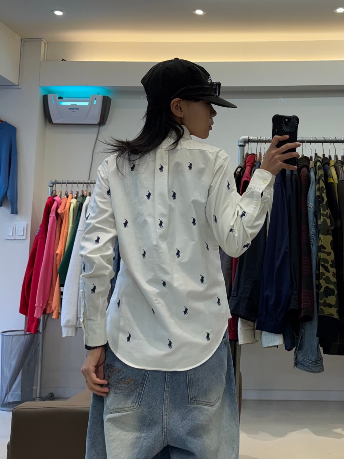 폴로 랄프로렌 멀티 포니 옥스포드 셔츠 상품이미지8