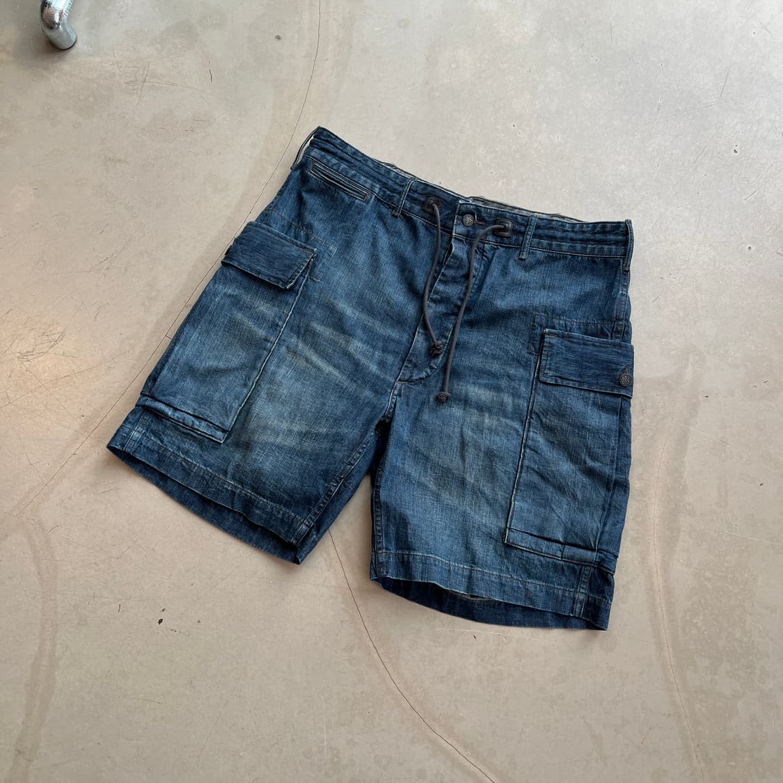 RRL 세즈윅 레지먼트 데님 카고 쇼츠 상품이미지2