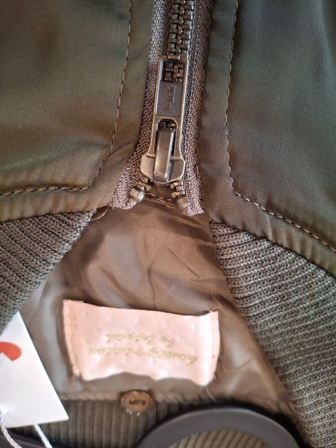 (마지막특가) 카키 봄버 일본자켓 상품이미지8