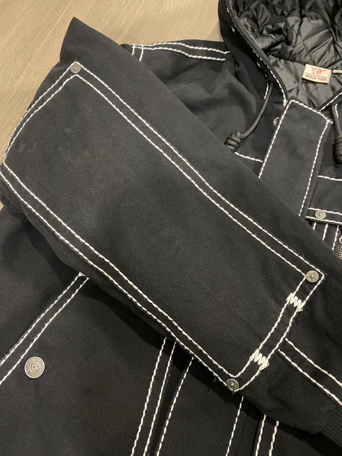 트루릴리젼 데님 자켓 사이즈m 상품이미지4