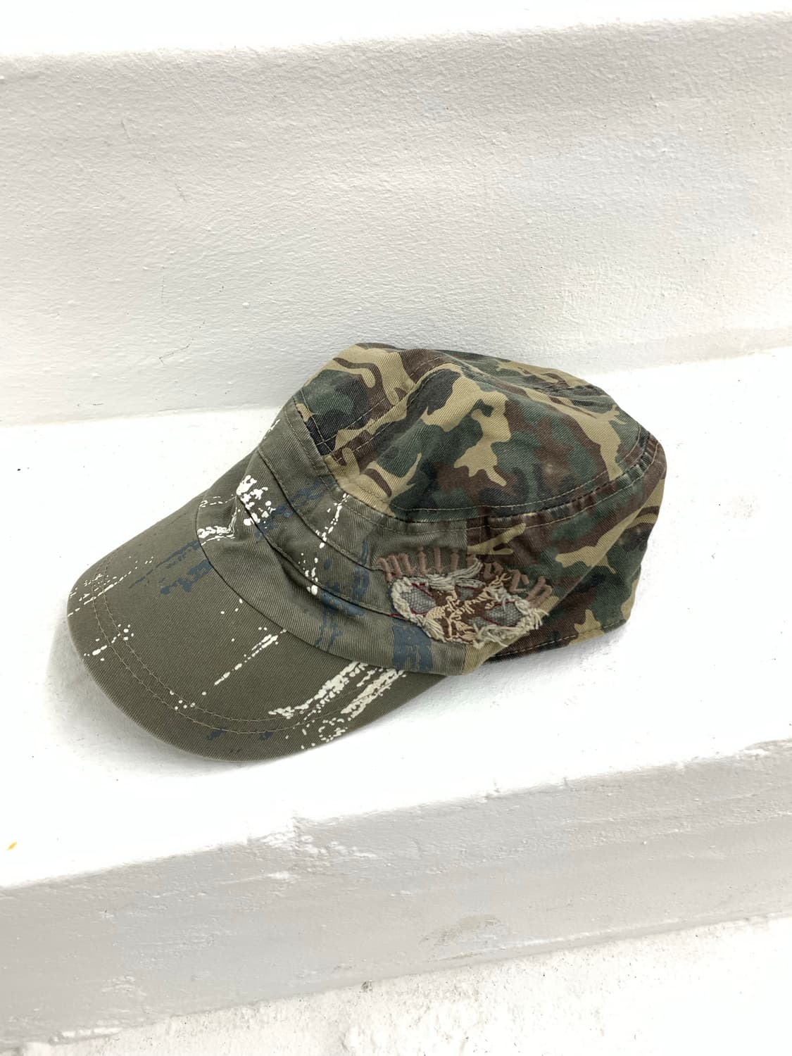 Y2K camo paint cap  상품이미지1