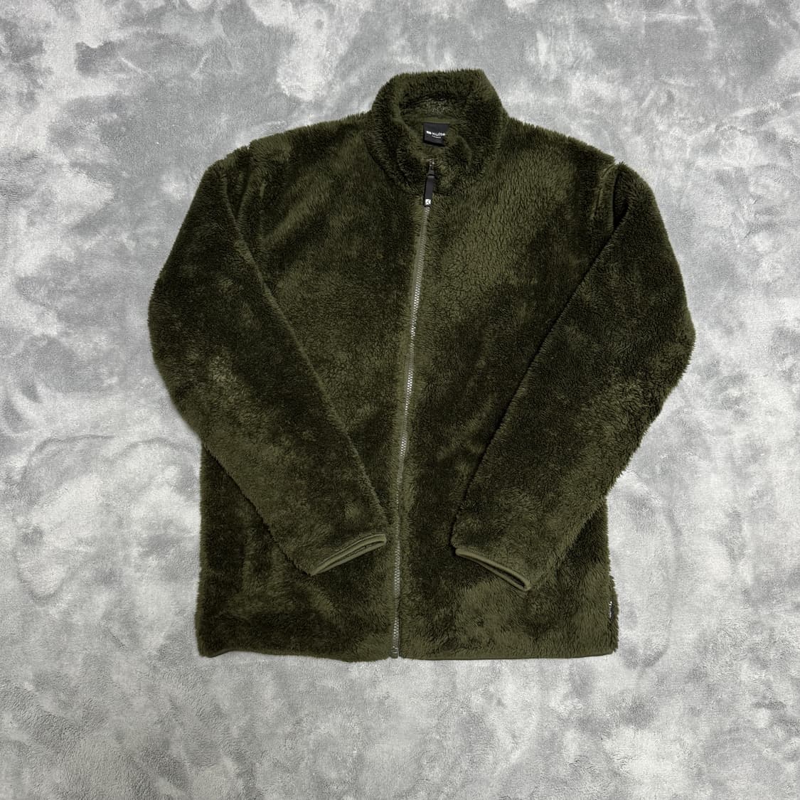 쿨트 카키 후리스 자켓 상품이미지1