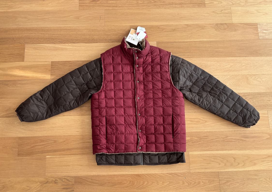 마나스타쉬 x 타이온 12WAY 다운 리버시블 재킷 2XL 상품이미지5