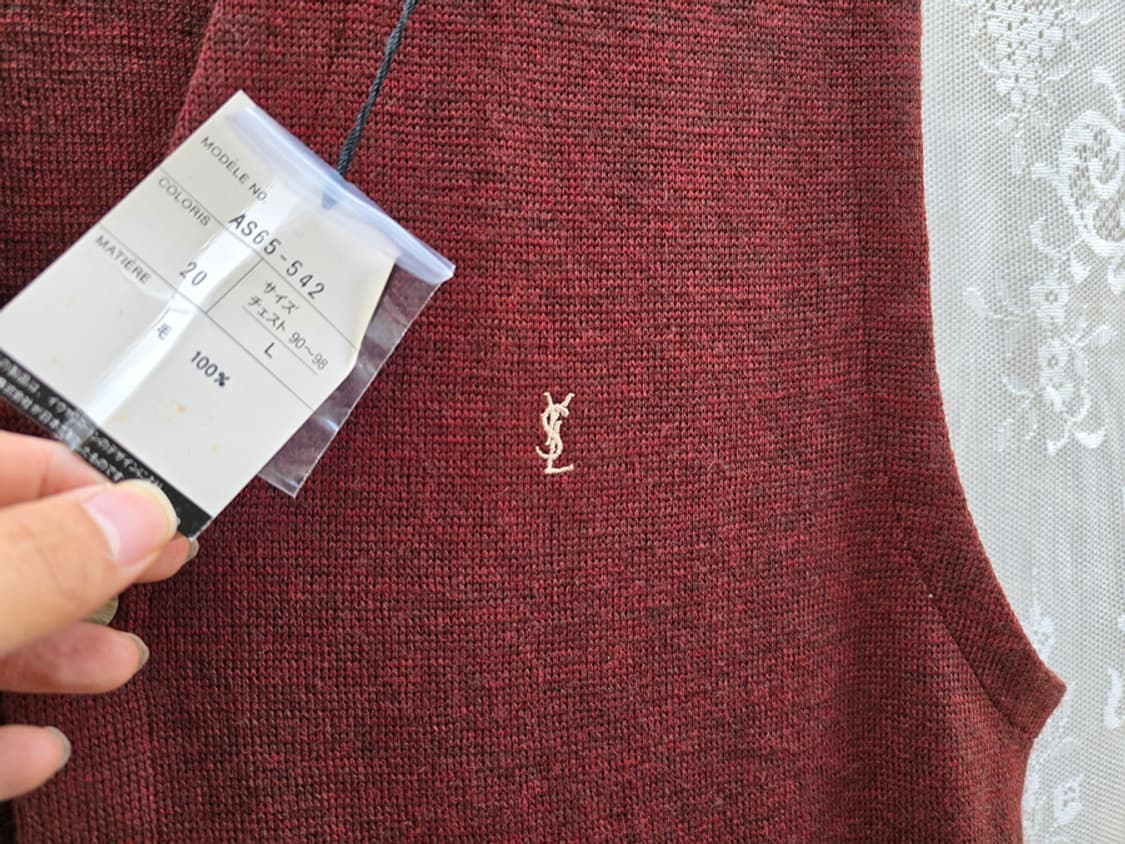 입생로랑 울 베스트 미사용품 상품이미지3