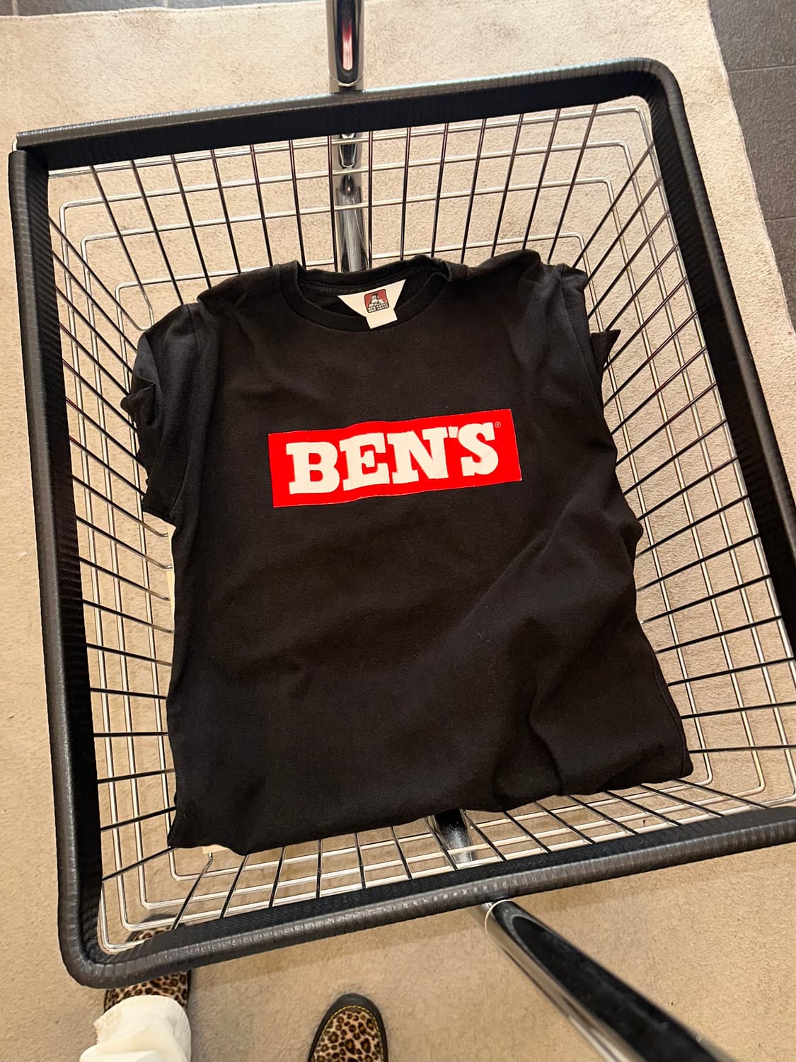 00’s Ben Davis box logo cotton T-shirt 상품이미지1