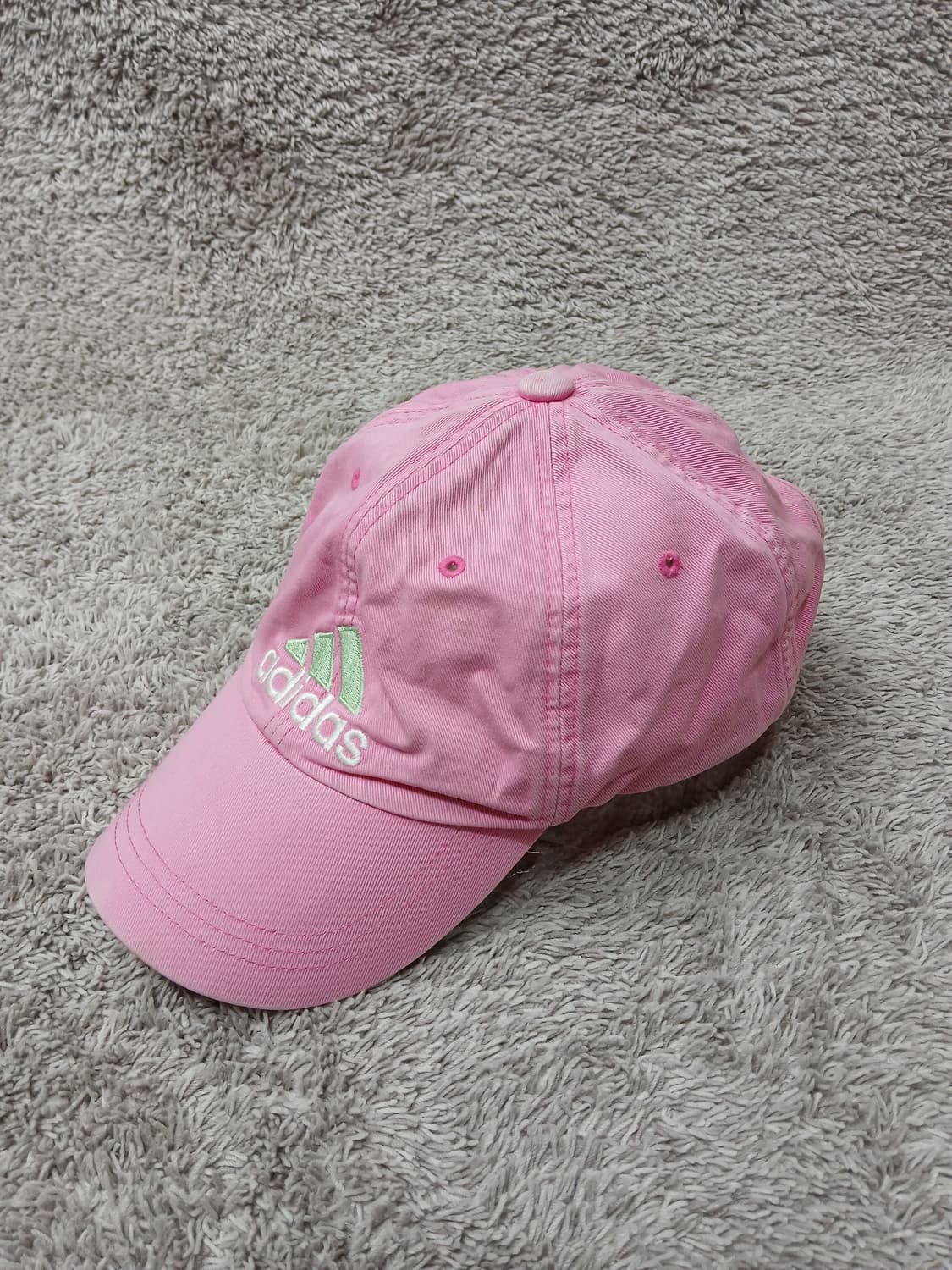 빈티지 아디다스 핑크 볼캡 상품이미지4