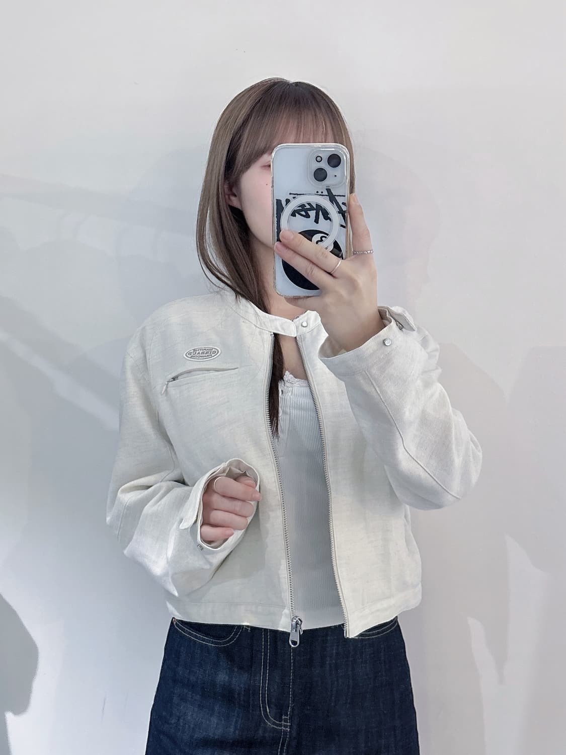 마리께 프랑소와저버 논카라 자켓 상품이미지1