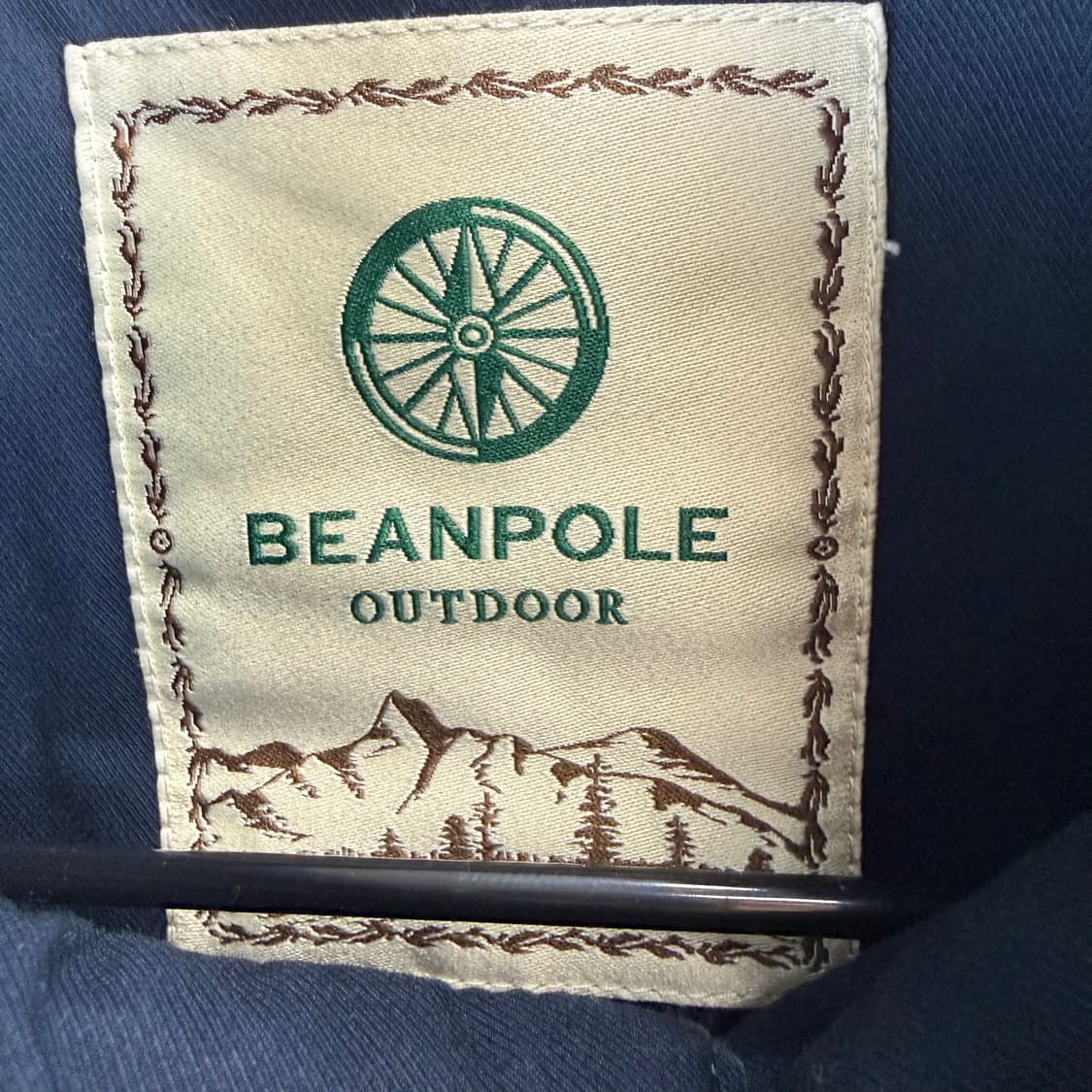 100) 빈폴 바람막이 자켓 네이비 상품이미지3