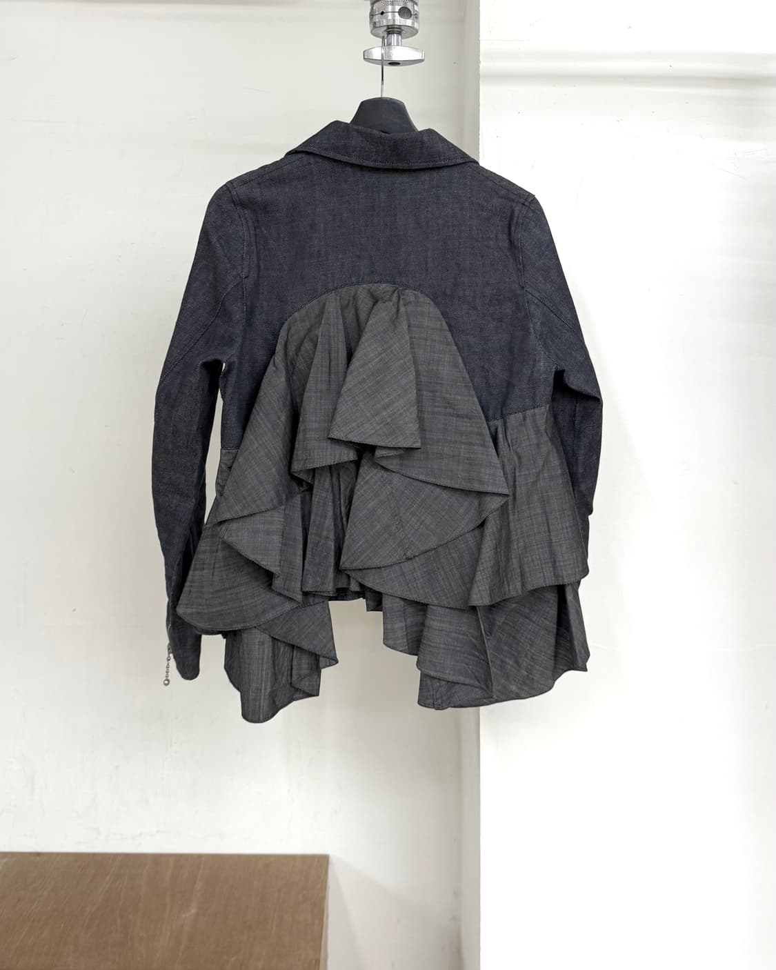 파세타즘 데님 러플 자켓  상품이미지6