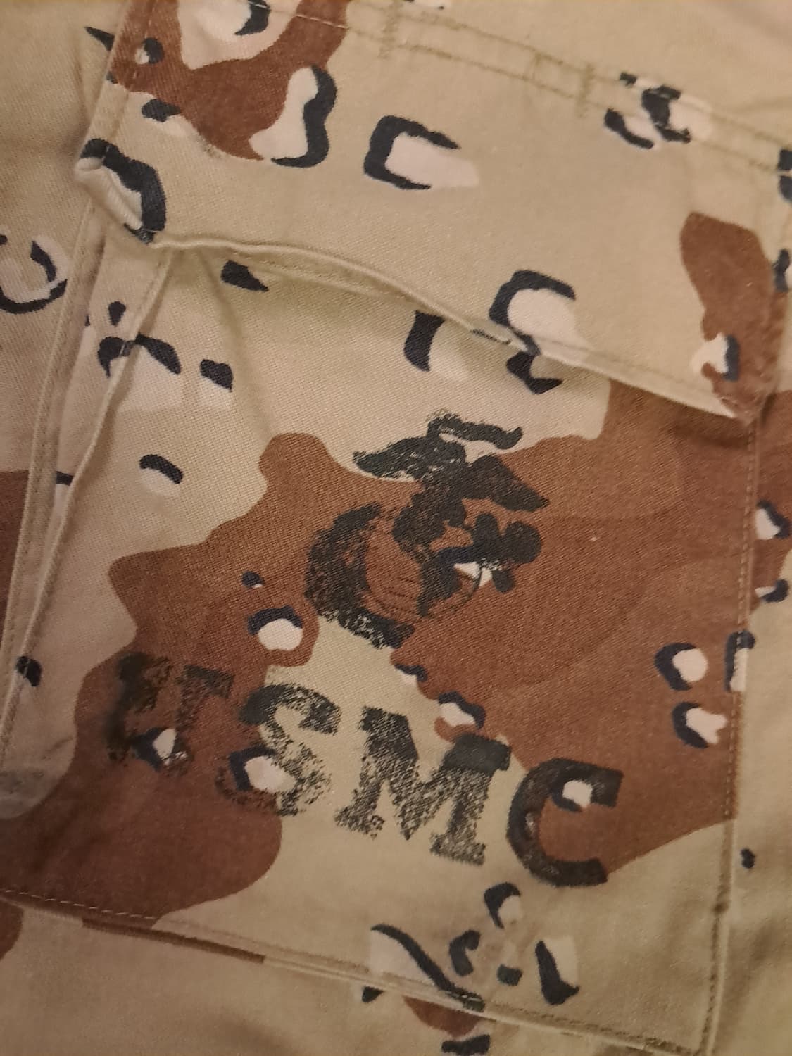 오리지날 90's 미군 걸프전  미해병대 사막육색 BDU 셋트 상품이미지5