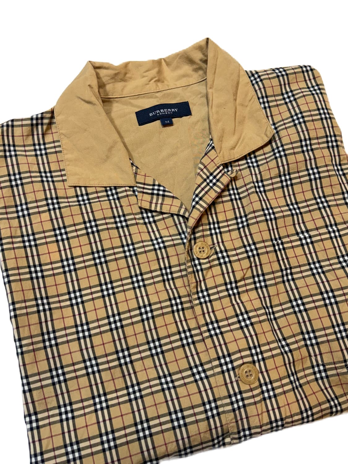 버버리 빈티지 체크 셔츠 상품이미지3