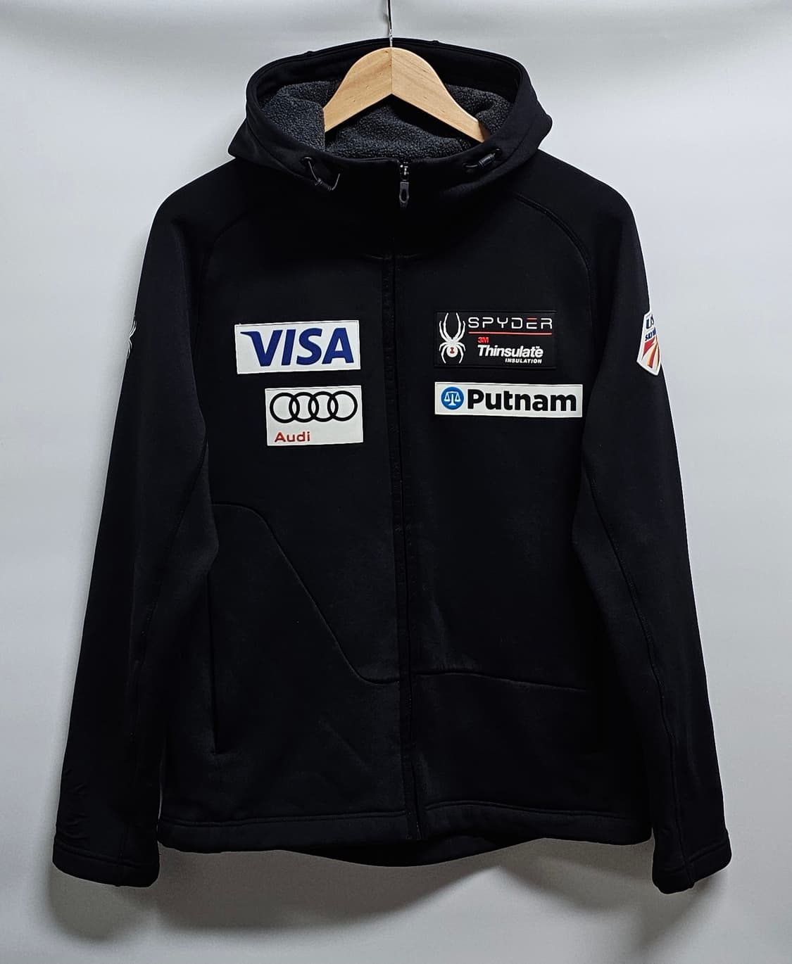 스파이더 US스키팀 기모 후드자켓 M 상품이미지1