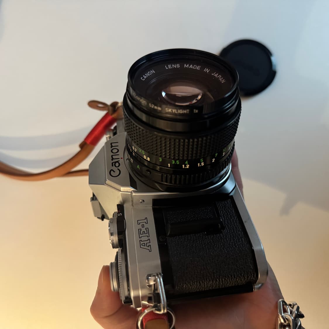 캐논 ae-1 / fd200mm 1:4 렌즈 포함  상품이미지2