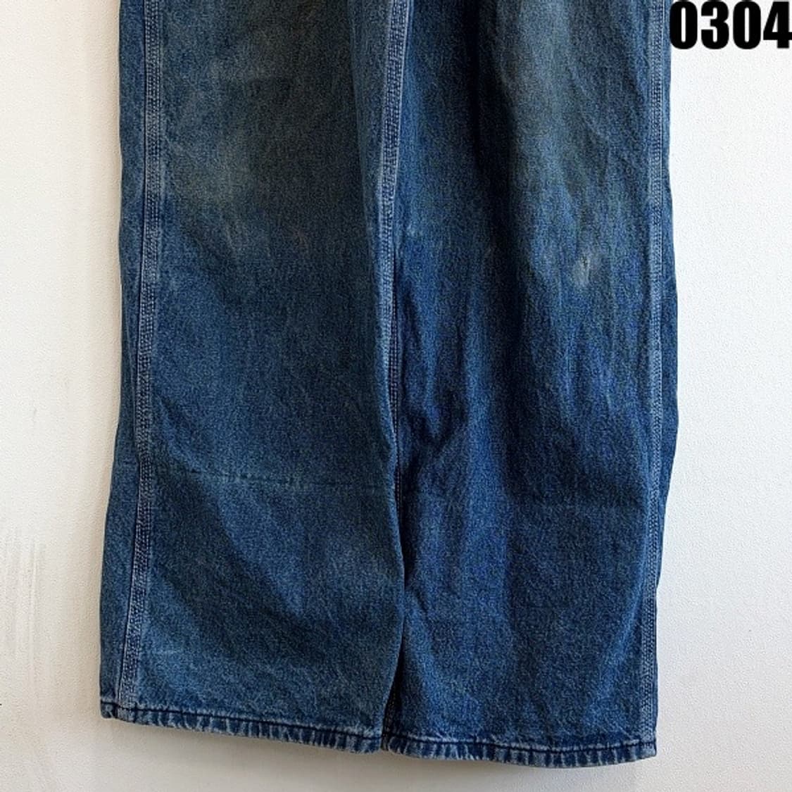 칼하트 데님 오버롤 워크 팬츠 34X30 0304  상품이미지6