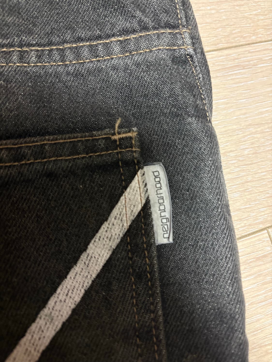(32) 네이버후드 프라그먼트 총알 데님 팬츠 진 상품이미지6