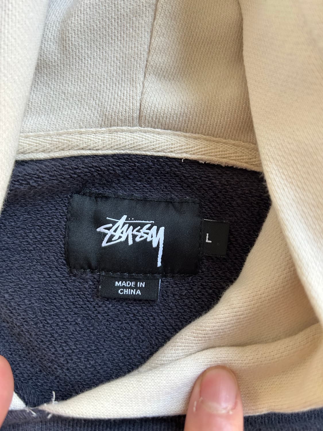 스투시 투톤 후디 상품이미지5