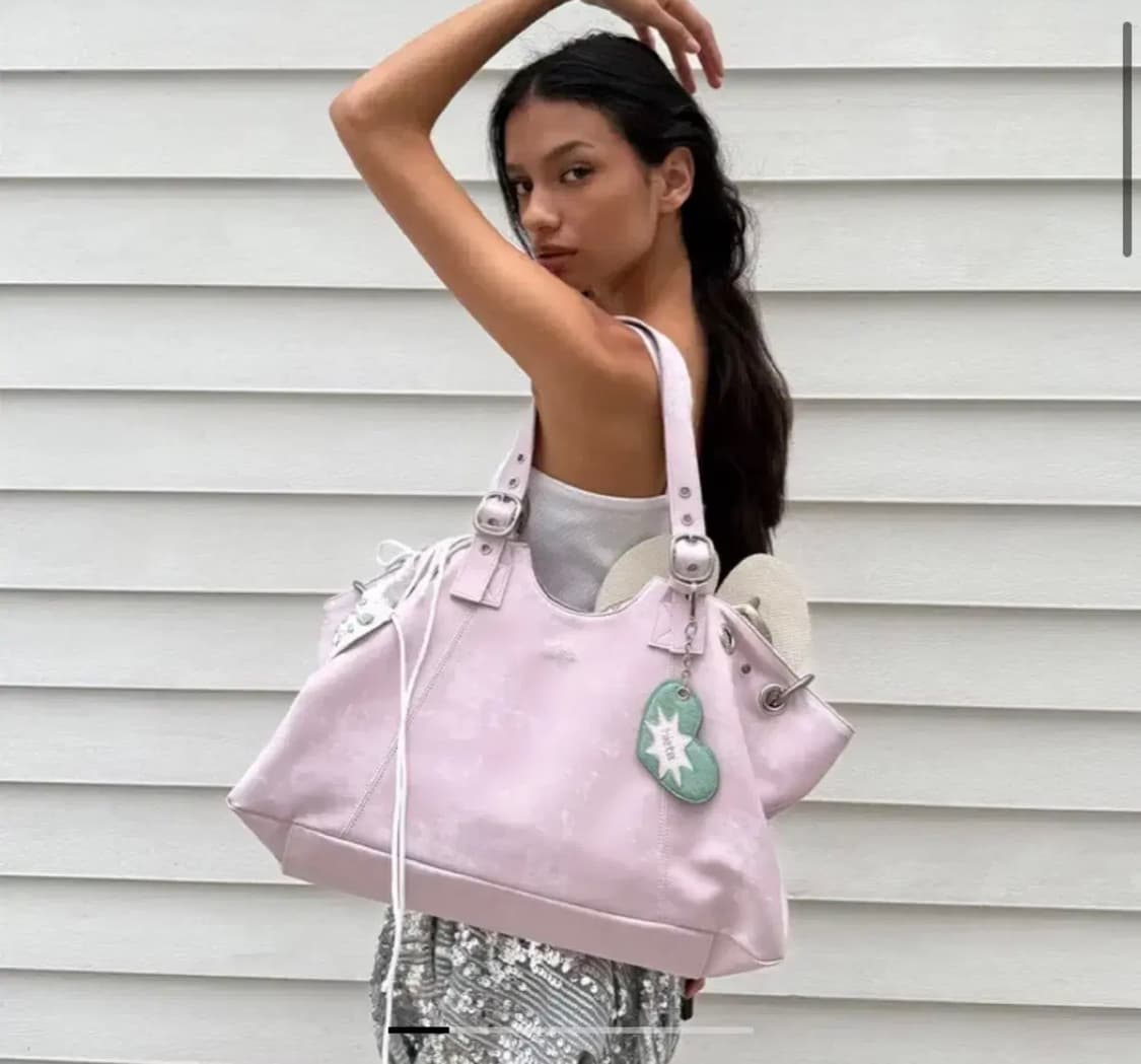 히에타 베키백 파우더 핑크 가방 hieta becky 상품이미지1