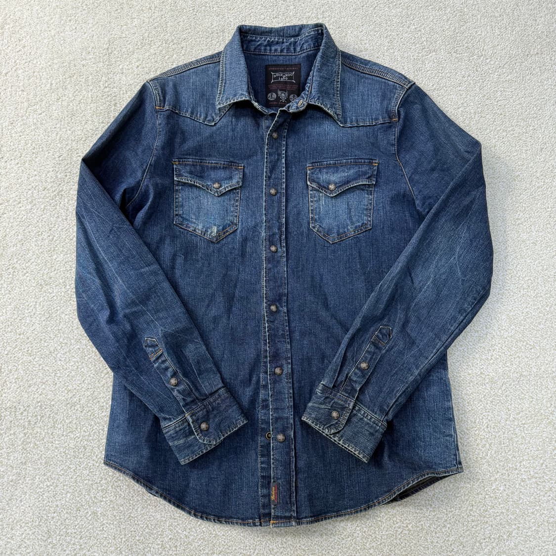[XL] 버커루 웨스턴 데님 자켓 셔츠 1231T1 상품이미지1