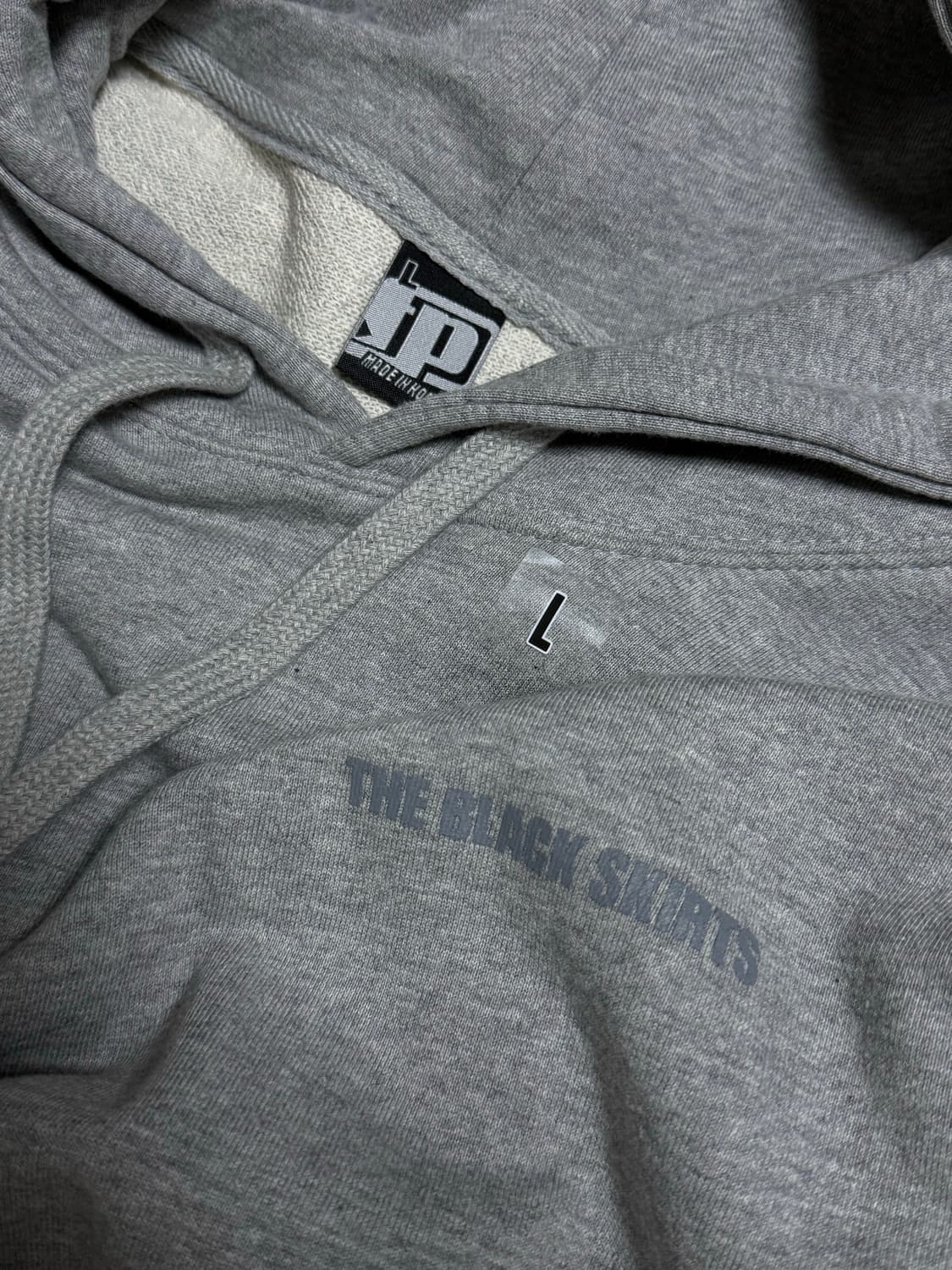 [새제품]검정치마 떨스티 thirsty 후드티 그레이 L 상품이미지2