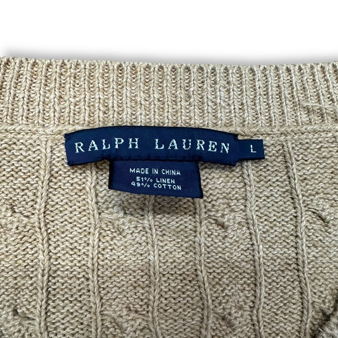 폴로랄프로렌 케이블 니트 상품이미지4