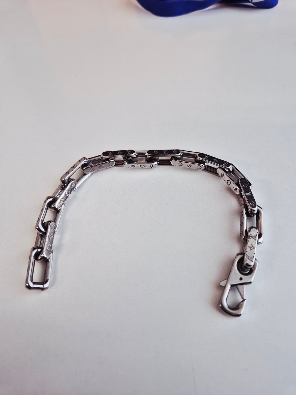 루이비통 버질아블로 체인팔찌 (풀구성) L사이즈 상태 매우 좋아요! 상품이미지4