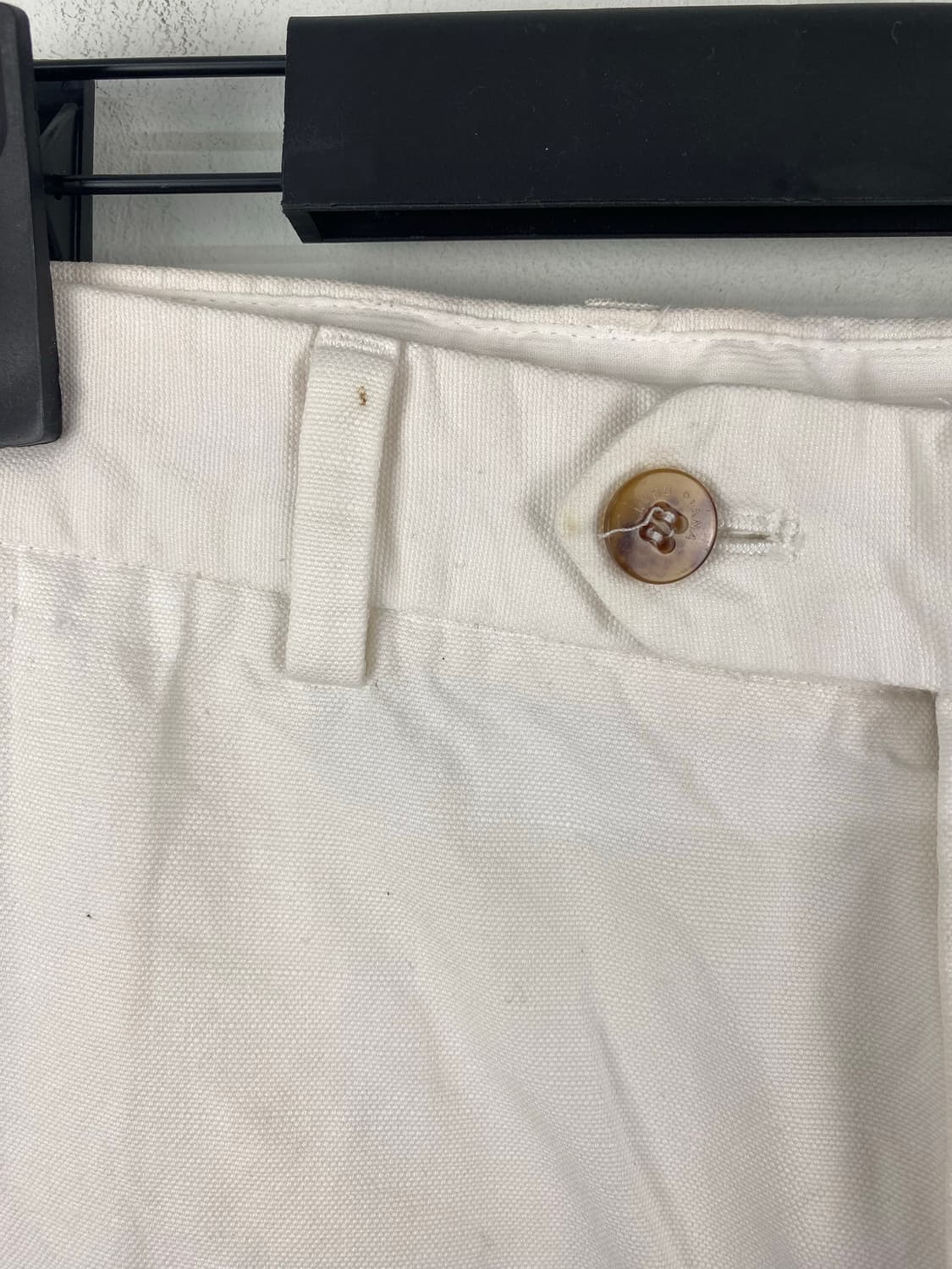 로로피아나 Loro piana 화이트 코튼 마 팬츠 52 상품이미지5