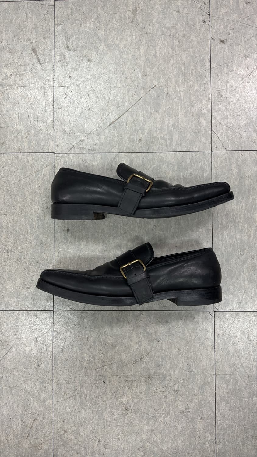 00s 프라다 빈티지 버클 로퍼 상품이미지3