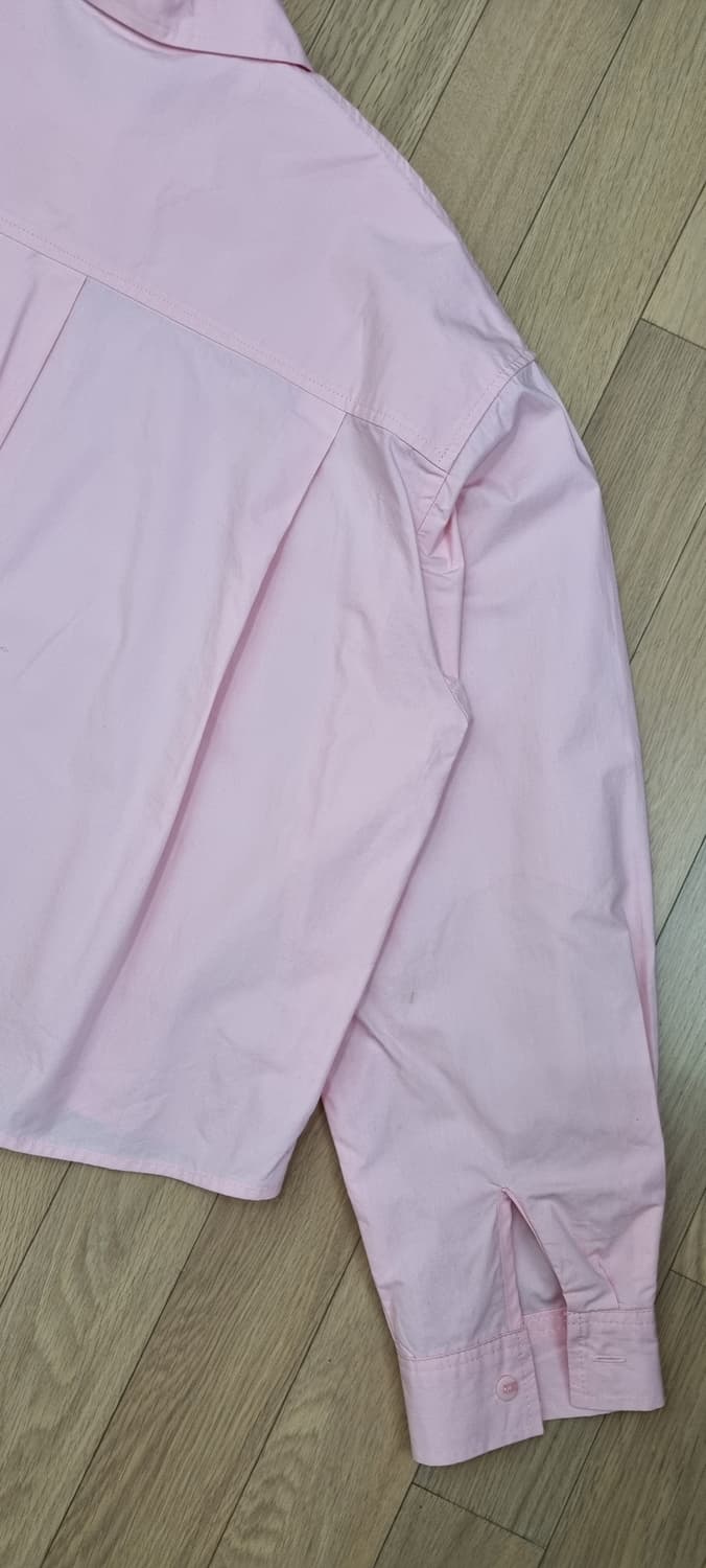 프리비 오버핏 크롭 셔츠 Free _ 여성 상품이미지8
