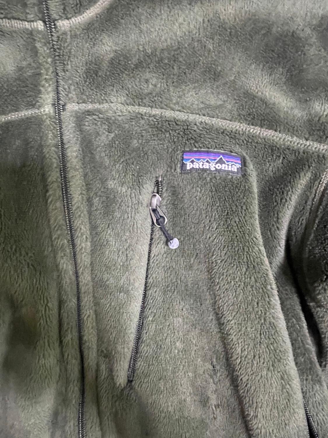 파타고니아 카키 후리스 m 상품이미지3