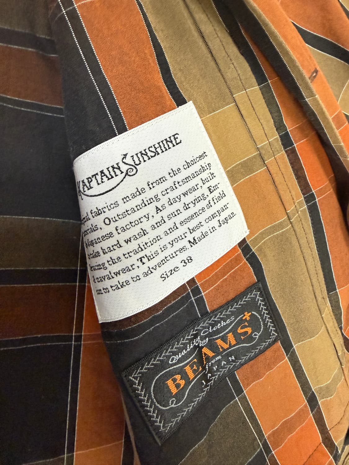 캡틴선샤인 빔즈플러스 셔츠 38(M) 상품이미지3