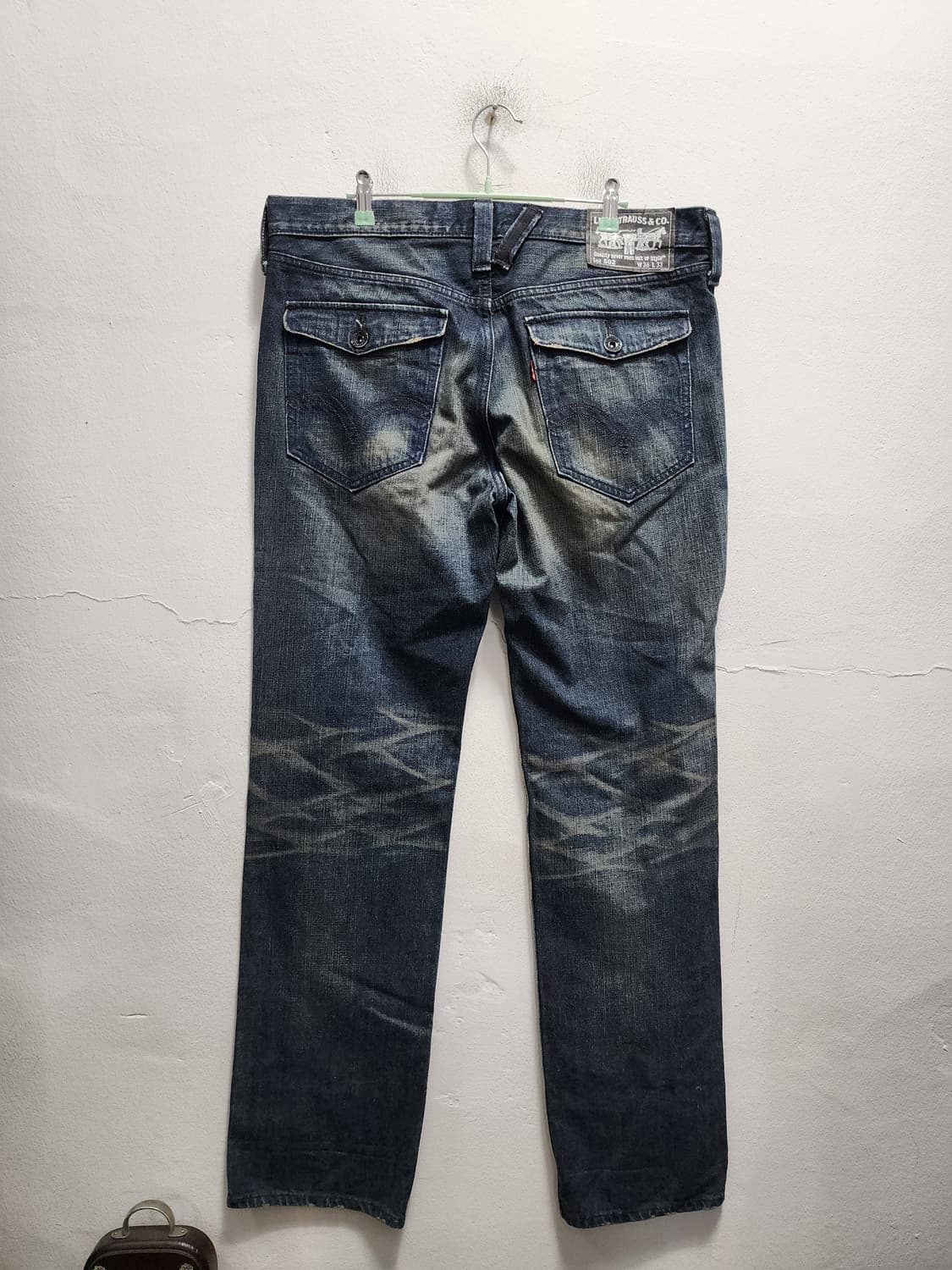 리바이스 502 JPN  데님 워싱진 상품이미지1