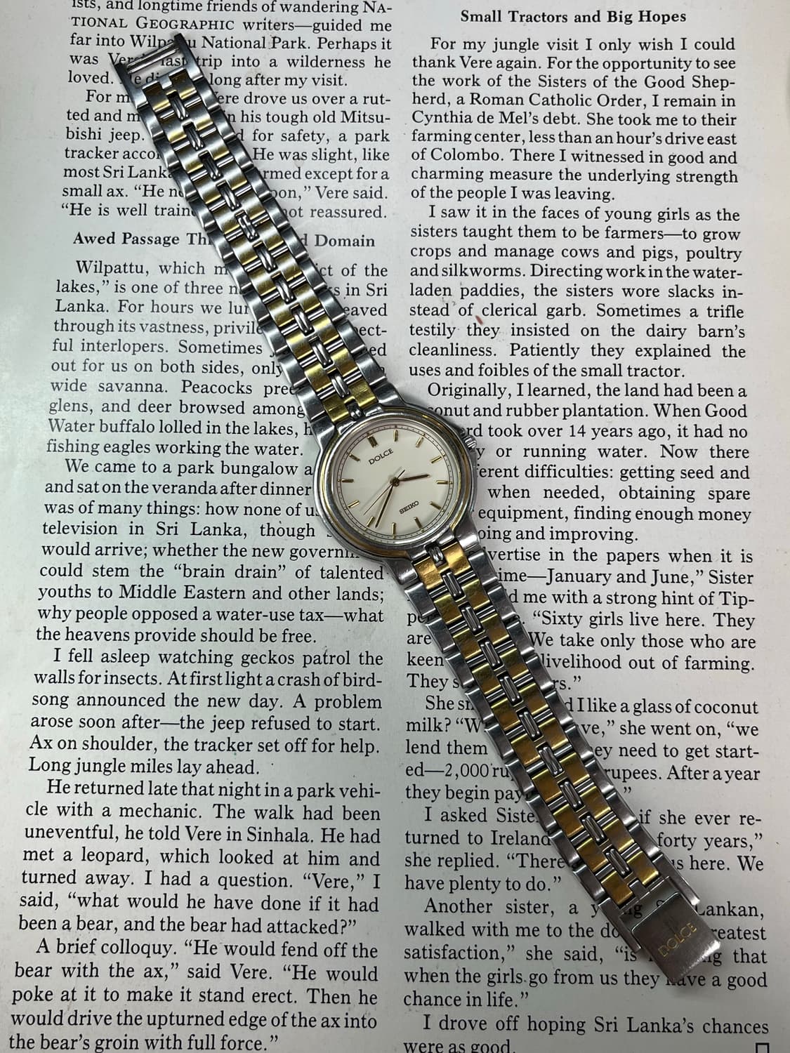 SEIKO DOLCE 투톤 하이엔드 쿼츠  상품이미지3