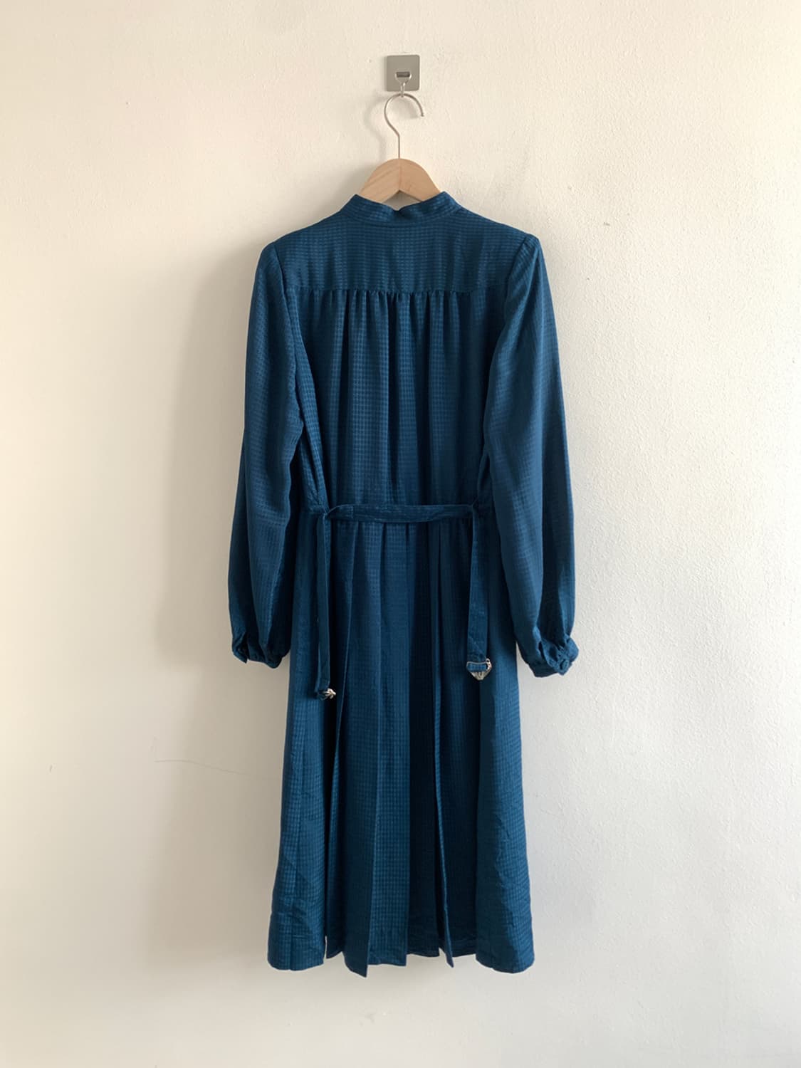 China collar belted dress 상품이미지6