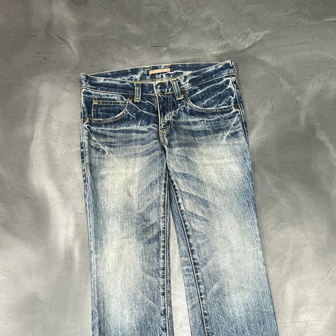  마뉴얼라보 워싱 데님팬츠 y15824 상품이미지3